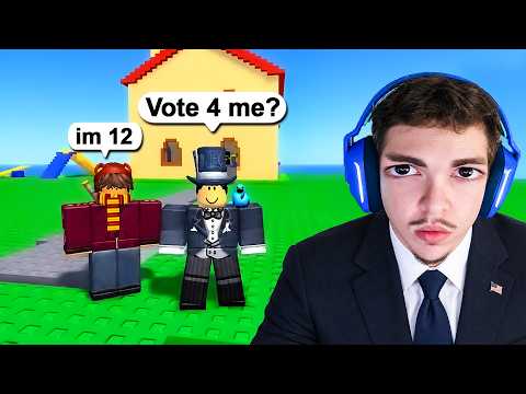I tried to become President in Roblox