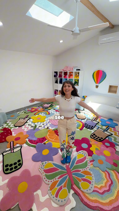 The secret is finally out!!! 🤭👀🌸🌈🩷 Happy Rugs x Rugs.com launches May 16th