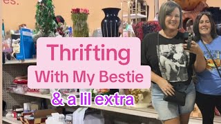 Thrifting, Chatting & Visiting ❤️ #vintage  #shopwithme #secondhand #goodwill #thrift #treasurehunt