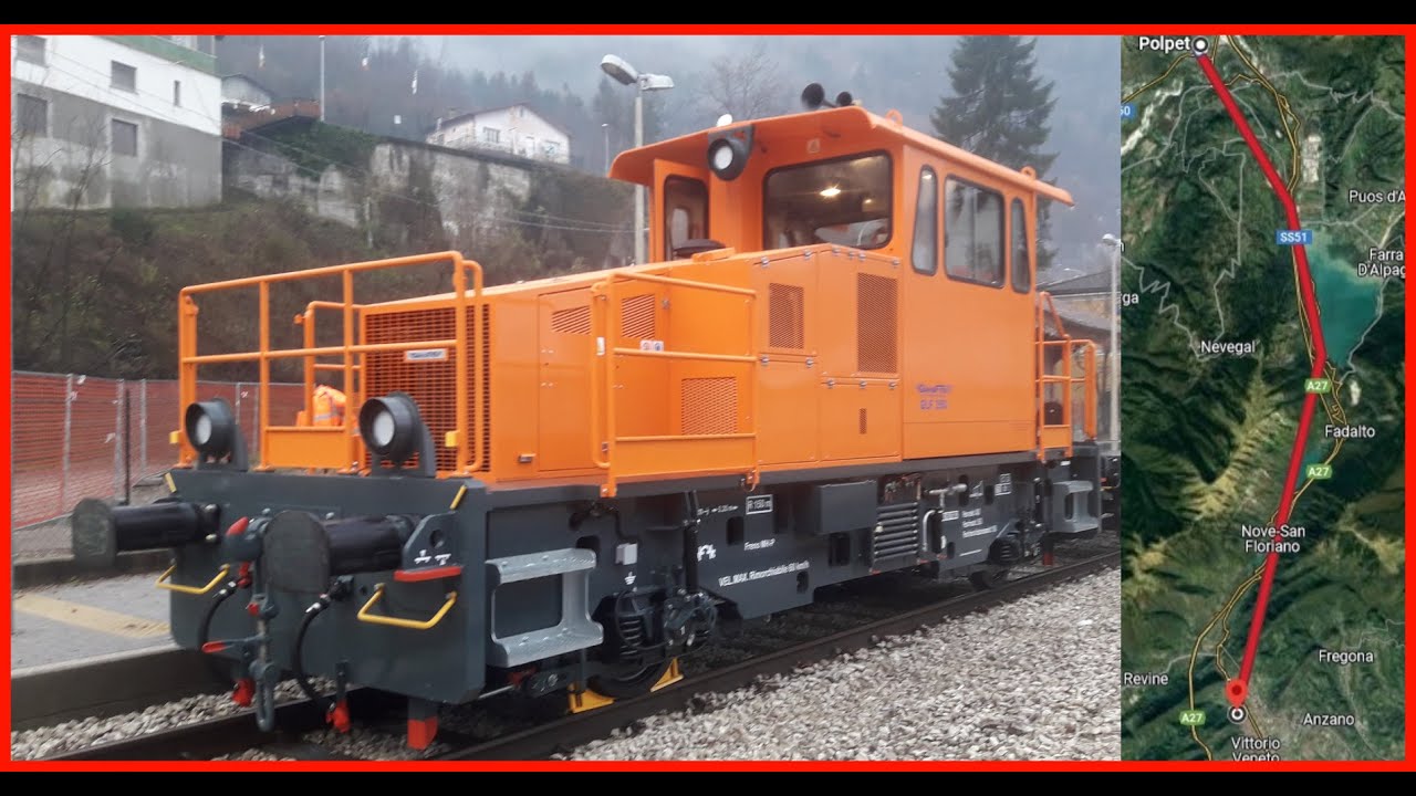 Cab Ride in Veneto, Italy: Ponte nelle Alpi - Vittorio Veneto