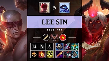 Lee Sin Mid vs Xerath - VN Grandmaster Patch 25.15