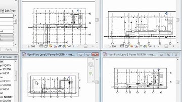 Revit MEP 2012 Tutorial - Initial Plan Views