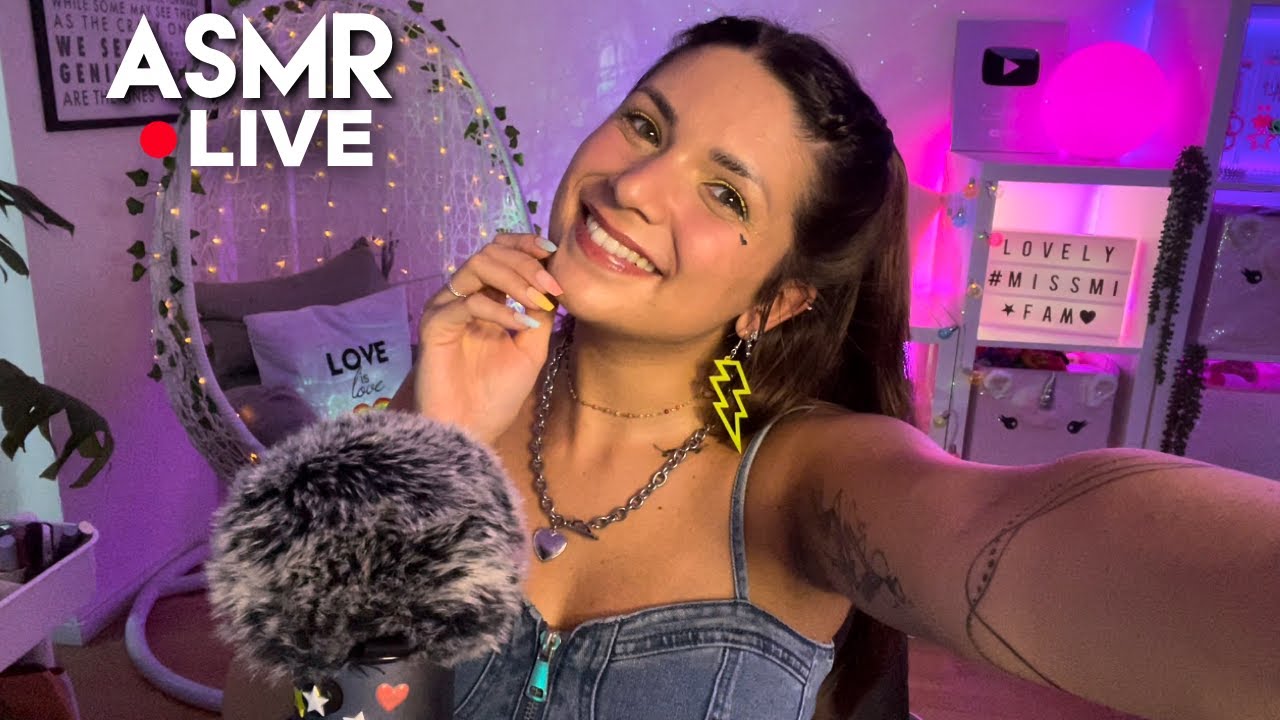 LIVE ASMR Miss Mi ♡ 1H KOPFKRIBBELN ♡ Time for TinglezZz YouTube