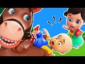 Animal, Horse, Old MacDonald Had a Farm song | Babies Song | Jugnu Kids nursery rhymes &amp; Kids Songs