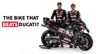Aprilia reveal their 2026 MotoGP bike - Can it beat Ducati?