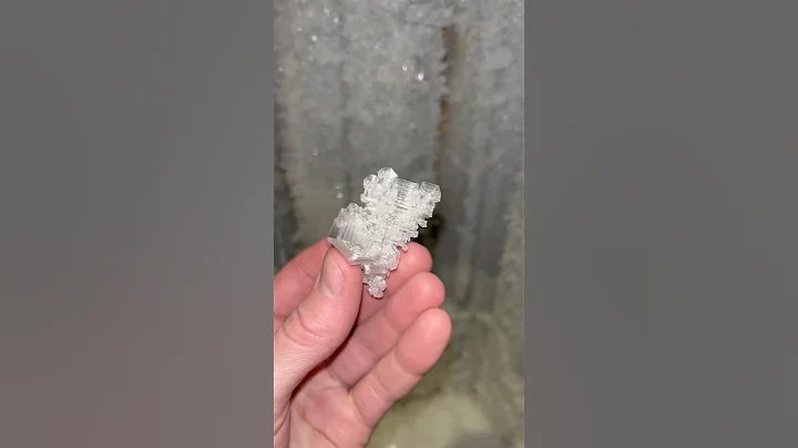 MASSIVE Ice Crystals at the South Pole #antarctica