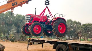 Mahindra yuvo tech plus 575 4wd 47 hp apollo fx 333 tyres || mahindra tractors || apollo tyres