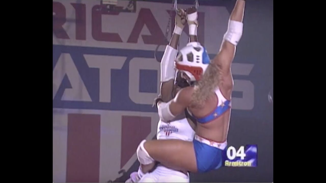 Contender gets ICE.Tricked Into Thinking The Rounds Over! American Gladiators