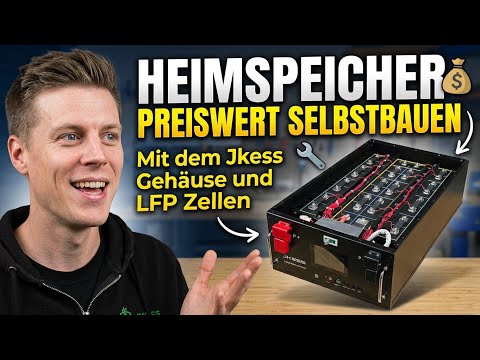Build Your Own Home Battery Storage - LFP in a Jkess Case - Deye and more