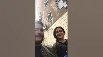 أمير عيد و ليلي مشهد مضحك جدا استوري انستجرام حسام حسن محمد صلاح 