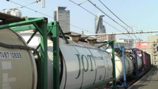 関西本線2082列車(四日市~名古屋タ)EF210-153