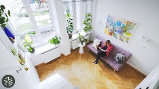 NEVER TOO SMALL: Architect/Artist’s Art Filled Studio Apartment, Poland  29sqm/312sqft