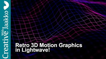 Retro CG animation in Lightwave
