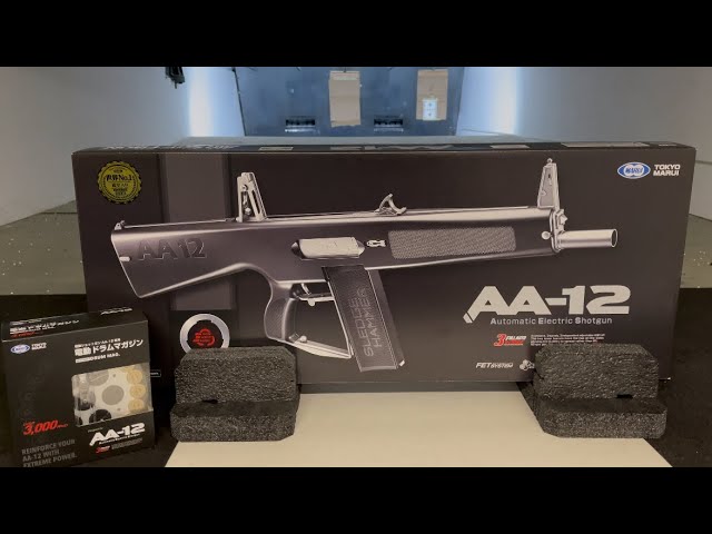 Tokyo Marui AA-12 Shotgun AEG - Airsoft Review - YouTube