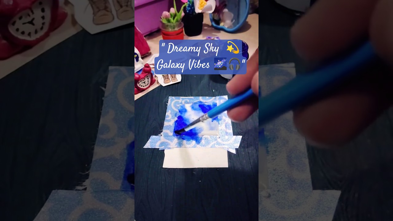 "Draw with Me: Cosmic Vibes 🎧🌠"