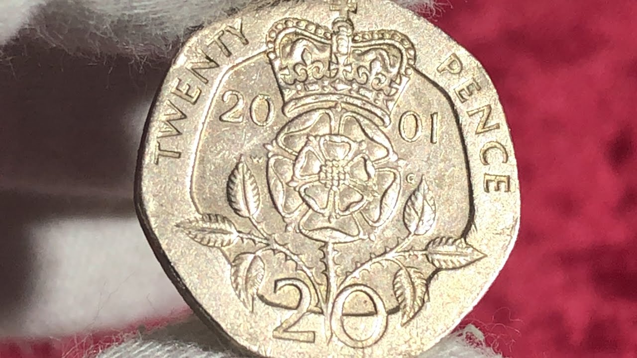 Coin 20 Pence 2001 UK YouTube Coin 20 Pence 2001 UK YouTube
