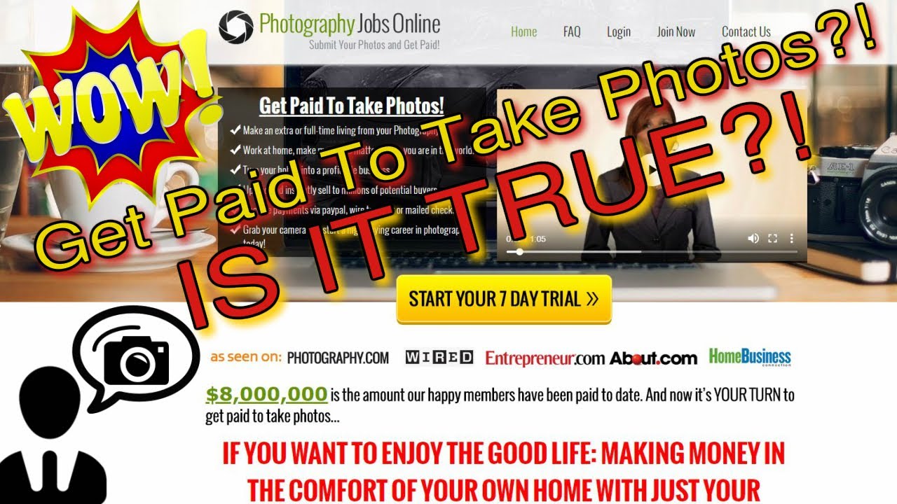 Photography Jobs Near Me Jobs In Photography Sell Your Photos YouTube
