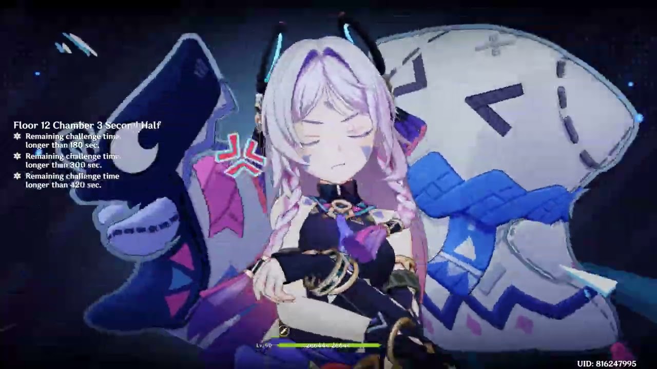 C6 Varesa & C0 Skirk  | Spiral Abyss 6.2 | (Genshin Impact)