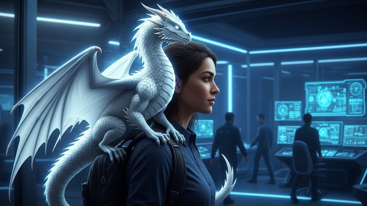 A Predator Dragon Hatchling Climbed Onto a Human’s Back — She Carried It Through Her Entire Shift