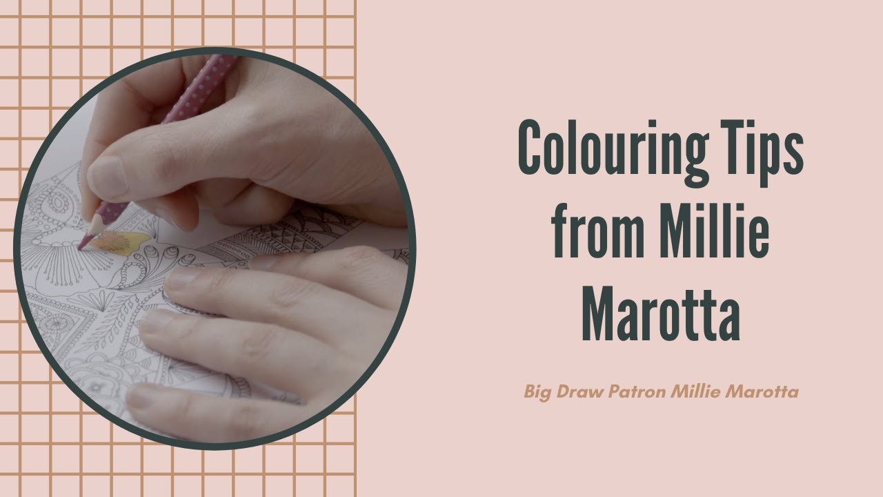 Colouring Tips from Millie Marotta