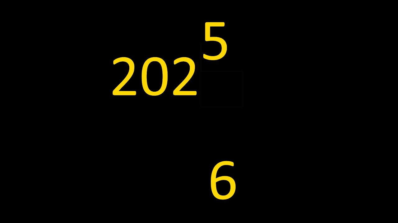 2025 poorly made in a rush (happy new year 2026)