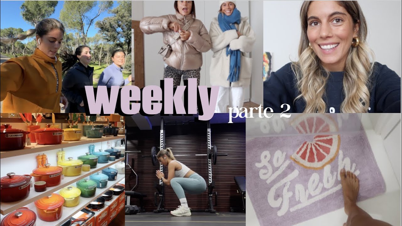 WEEKLY 2/2 - Muchas cocinillas, detalles en casa, me pongo rubia y finde de solazo (publi)