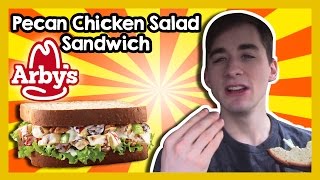Arby's Pecan Chicken Salad Sandwich-Two Minute Tuesday-ep.2