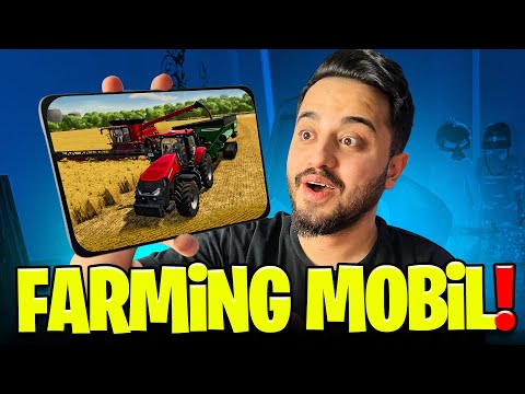 OHA! YENİ FARMİNG SİMÜLATÖR MOBİLE ÇIKTI! TABLETTEN OYNADIM! Farming Simülatör 23 Mobile