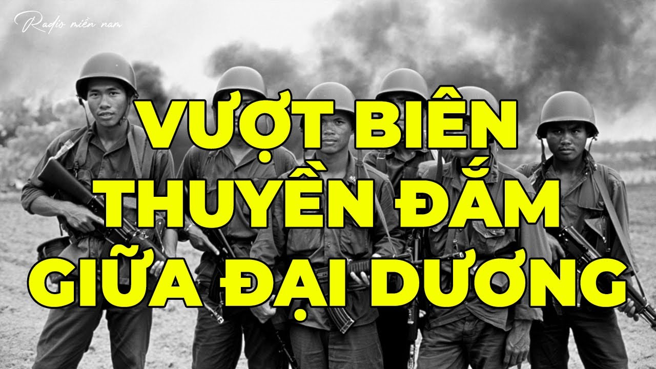 VƯỢT BIÊN: THUYỀN ĐẮM GIỮA ĐẠI DƯƠNG | Hồi Ký Miền Nam