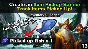 Create Picked Up Item Log Banners in Unreal Engine 5