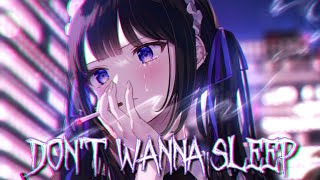 Nightcore - Måneskin - DON&#39;T WANNA SLEEP (Lyrics)