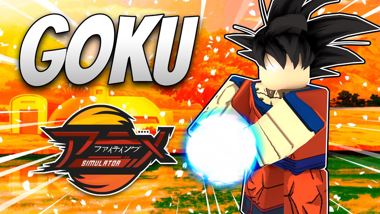 Goku Build Anime Fighting Simulator Roblox Gameplay Youtube - goku build anime fighting simulator roblox gameplay youtube
