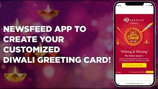 Create your personalized & customized Diwali Greeting Card with this interactive digital experience! screenshot 2