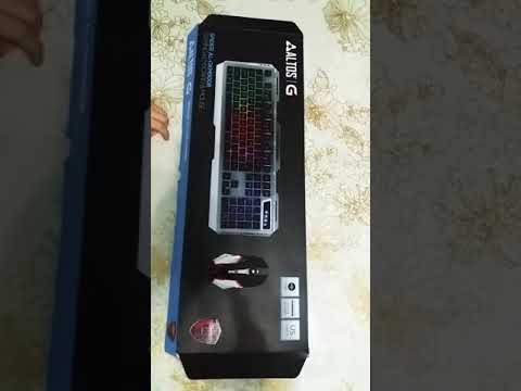 Unboxing,Mehanicka tastatura/miš!