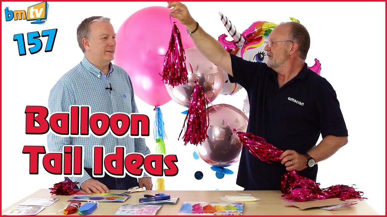 Balloon Tail Ideas: With Chris Horne from Amscan - BMTV 157 