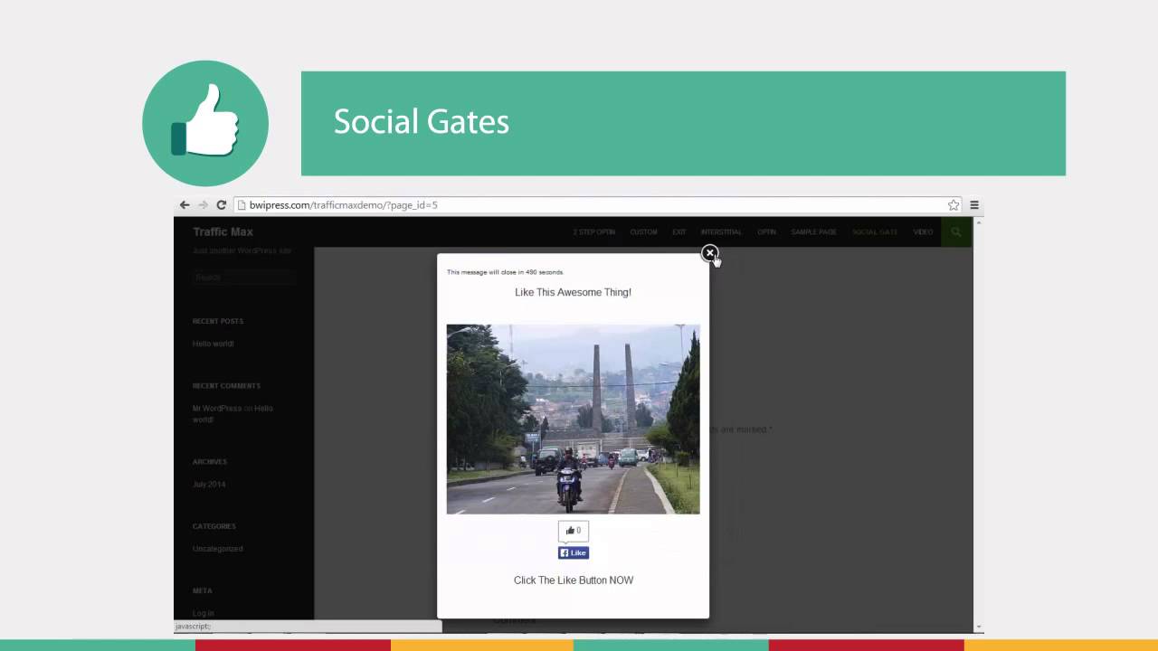 WP Traffic Max Demo Video