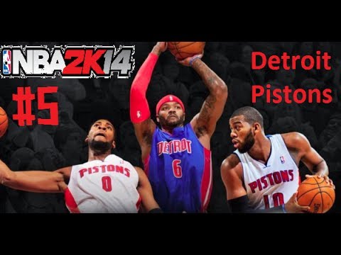 NBA 2k14 Association Mode Detroit Pistons Close Game Ep 5