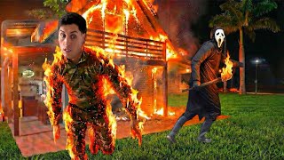 Quase Morri Queimado 