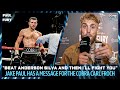 Jake Paul has a personal message for Carl Froch before he takes to the stage to face Tommy Fury