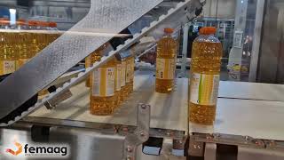 DemoS Combiner Collator - Cylindrical and square PET bottles
