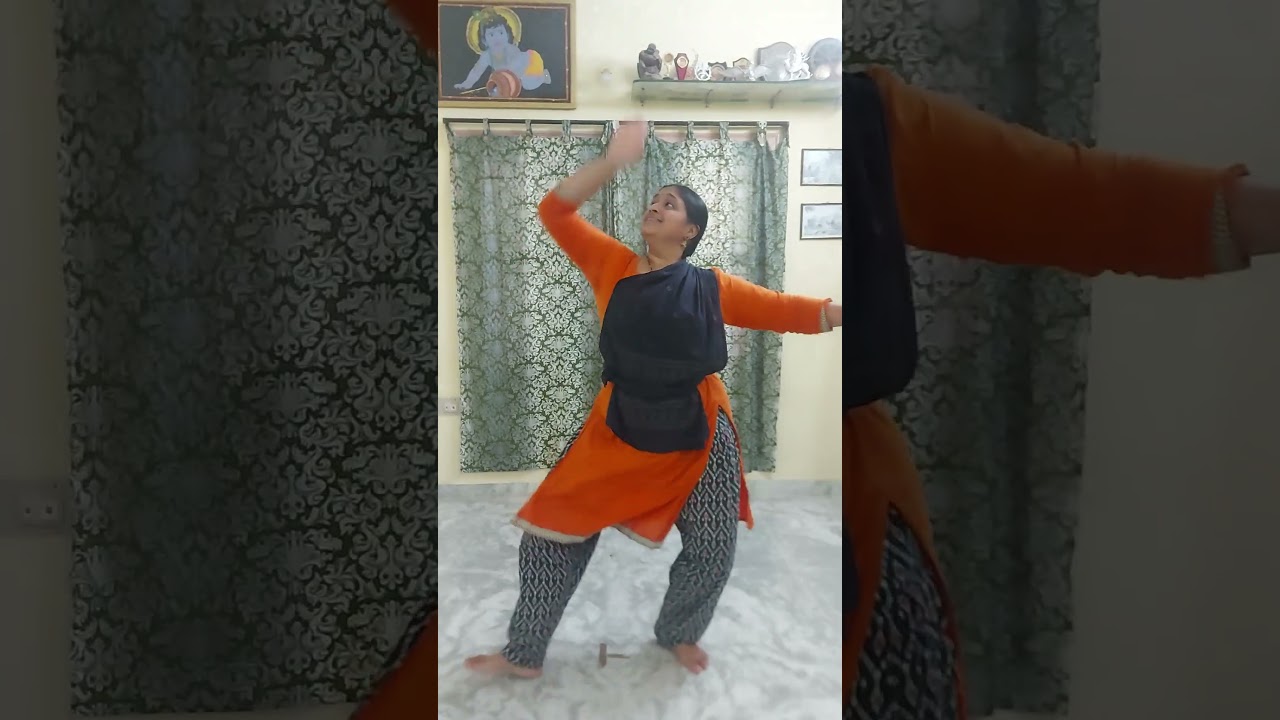 Nrityatarangini dance academy, Smt Mythili performing Kuchipudi style Aditala jathi