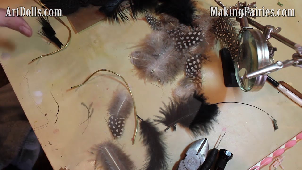 Phoenix Wings, Part One - MakingFairies.com & SculptUniversity.com