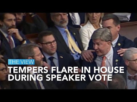 Tempers Flare In House During Speaker Vote | The View