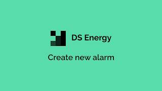 Create new alarm screenshot 2