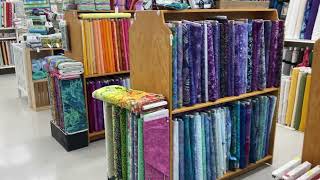 {January 2024} Mini Fabric Show at Ben Franklin (Monroe Location)
