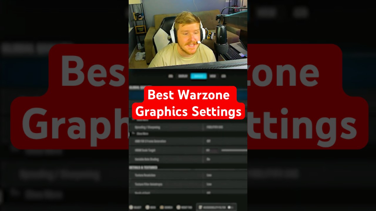 Best Warzone Graphics Settings for PC (Max FPS + Visibility)