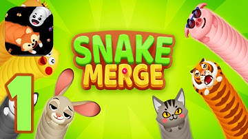 Snake Merge  - Gameplay Walkthrough Part #1