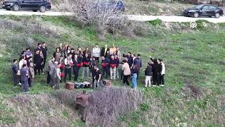 Kaçak Avcilarin Yaraladiği 7 Yirtici Kuş Yeni̇den Gökyüzünde