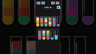 Water Color Sort Level 65 Walkthrough Solution iOS/Android