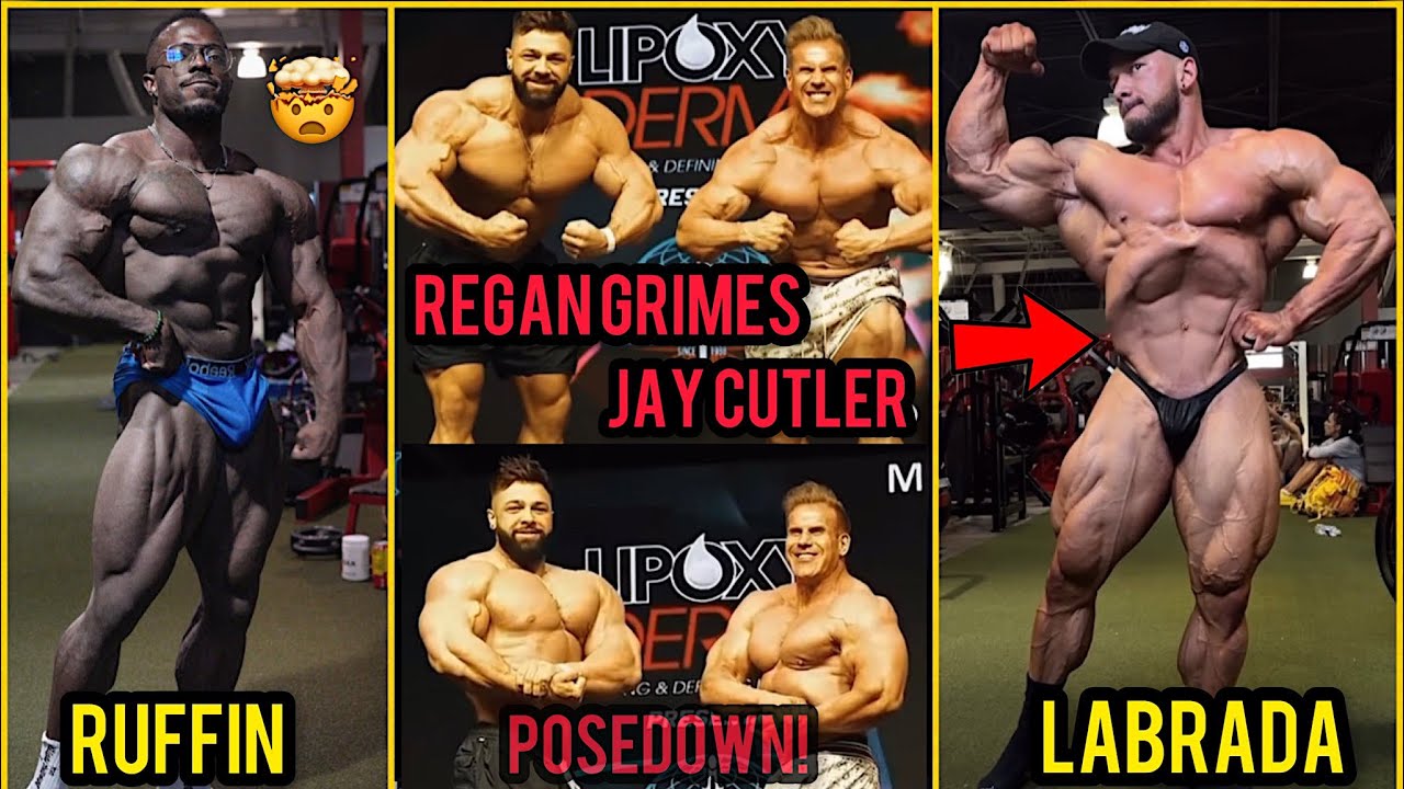 Jay Cutler & Regan Grimes Posedown + Can Hunter Improve Even More ...